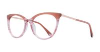 Pink Scout Made in Italy Navona Cat-eye Glasses - Angle
