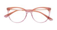 Pink Scout Made in Italy Navona Cat-eye Glasses - Flat-lay