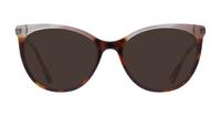 Tortoise Scout Made in Italy Navona Cat-eye Glasses - Sun