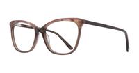 Brown Scout Made in Italy Pantheon Rectangle Glasses - Angle