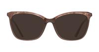 Brown Scout Made in Italy Pantheon Rectangle Glasses - Sun