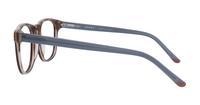 Brown Scout Made in Italy Pisa Round Glasses - Side