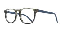 Green Scout Made in Italy Pisa Round Glasses - Angle
