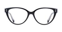 Black Scout Made in Italy Scilla Cat-eye Glasses - Front