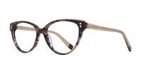 Tortoise Scout Made in Italy Scilla Cat-eye Glasses - Angle