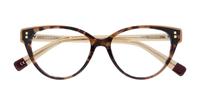 Tortoise Scout Made in Italy Scilla Cat-eye Glasses - Flat-lay