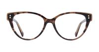 Tortoise Scout Made in Italy Scilla Cat-eye Glasses - Front