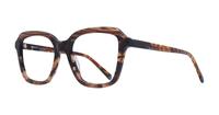 Brown Scout Made in Italy Turchi Square Glasses - Angle
