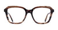 Brown Scout Made in Italy Turchi Square Glasses - Front