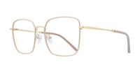 Cream Scout Made in Italy Venezia Square Glasses - Angle