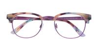Sorbet Scout Alex Clubmaster Glasses - Flat-lay