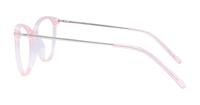 Pink Crystal / Shiny Silver Scout Alicia Cat-eye Glasses - Side