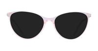 Pink Crystal / Shiny Silver Scout Alicia Cat-eye Glasses - Sun