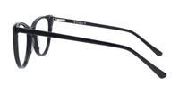 Shiny Black / Matte Black Scout Arabella Cat-eye Glasses - Side