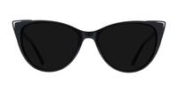Shiny Black / Matte Black Scout Arabella Cat-eye Glasses - Sun