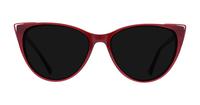 Shiny Red Scout Arabella Cat-eye Glasses - Sun