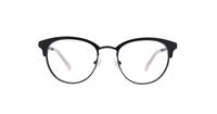 Black Scout Bevan Round Glasses - Front