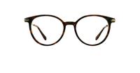 Tortoise/Gold Scout Blair Round Glasses - Front
