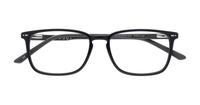 Bilayer Black Grey Scout Brent Square Glasses - Flat-lay
