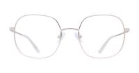Satin Gold Scout Brogan Round Glasses - Front