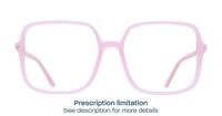Pink Scout Calina Square Glasses - Front