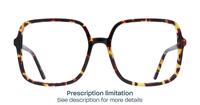 Tortoise Scout Calina Square Glasses - Front