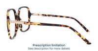 Tortoise Scout Calina Square Glasses - Side