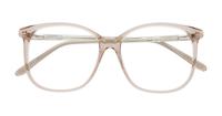 Beige Scout Chelsea Round Glasses - Flat-lay