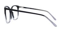 Black  Grey Scout Chelsea Round Glasses - Side