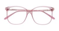 Pink Scout Chelsea Round Glasses - Flat-lay