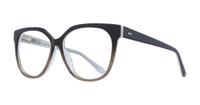 Black / Beige Scout Ciara Cat-eye Glasses - Angle