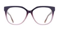 Purple Gradient Scout Ciara Cat-eye Glasses - Front
