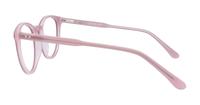 Shiny Milky Nude Scout Dallas Round Glasses - Side