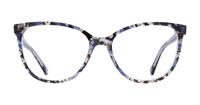 Crystal / Flowers Mauve Scout Darcey Cat-eye Glasses - Front