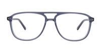 Crystal Grey Scout Eli Aviator Glasses - Front