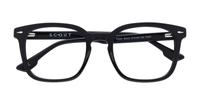 Black Scout Elijah Rectangle Glasses - Flat-lay
