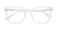 Crystal Scout Elijah Rectangle Glasses - Flat-lay