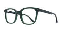 Green Scout Elijah Rectangle Glasses - Angle