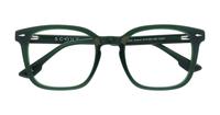 Green Scout Elijah Rectangle Glasses - Flat-lay