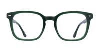Green Scout Elijah Rectangle Glasses - Front