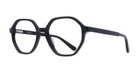 Black Scout Esme Rectangle Glasses - Angle