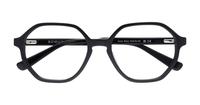 Black Scout Esme Rectangle Glasses - Flat-lay