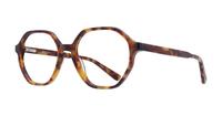 Tortoise Scout Esme Rectangle Glasses - Angle