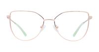 Gold Scout Fern Cat-eye Glasses - Front