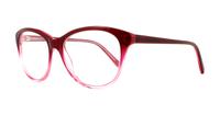 Wine Fade Scout Firework Oval Glasses - Angle