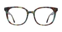 Khaki Havana Scout Freddie Square Glasses - Front
