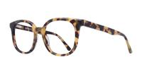Yellow Havana Scout Freddie Square Glasses - Angle