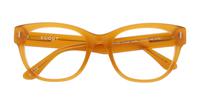 Crystal Amber Scout Gabriella Cat-eye Glasses - Flat-lay