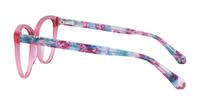 Crystal Pink Scout Georgia Cat-eye Glasses - Side