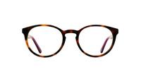Tortoise/Pink Scout Georgie Round Glasses - Front